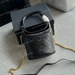 Designer Gaby Bucket Diamond Quilted French Fries Bag Luxury Handbag High Quality Leather Bucket Bag Lipstick Bag wallet LR