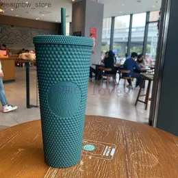 Su Şişesi 24oz Kişiselleştirilmiş Starbucks Muglar Irmedik Bling Gökkuşağı Gökkuşağı Unicorn Soğuk Kupa Tumbr Kahve Kupası