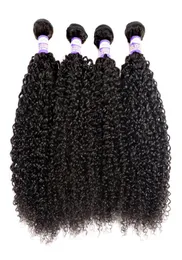 9a Brazylijskie ludzkie włosy Kinky Curly Virgin Hair 3 4 Bundles Kinky Curly Human Hair Extensions4159953