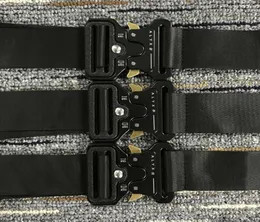 2021 Alyx RollerCoaster Safety Belt 1017 Alyx 9SM Unisex Metal Backle Canvas Hip Hop Belt9656751