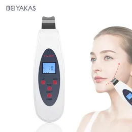 Ultraschallhaut Scrubber Deep -Reinigungsmaschine zum Entfernen von Akne Peeling Blackheads Massage und Heben von LW006 240418