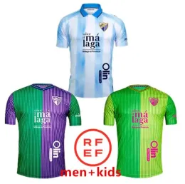 Topstees 23/24 CF Malaga Soccer Jerseys 2023/2024 Away Juanpi Luis Munoz Febas Adrian Football Shirt Burgos Casas Juankar Camiseta de Futbo