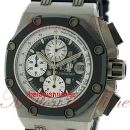 Audemar Pigue Men's Watch Automatic Watches Audemar Pigue Off Shore Barrichello Ii Royal Oak Offshore 26078io Oo D001vs.01 FNGV