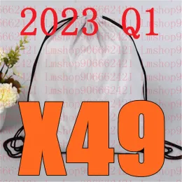 Bags Latest 2023 Q1 Cx49 New Style Cx 49 Bunch of Pocket and Pull on the Rope Bag Handbag Free