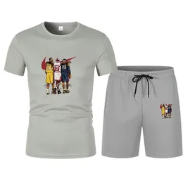 Casual Anzug Herren-Tracksuit Designer T-Shirt Fashion Summer Sportwear Crew Neck Kurzärmele T-Shirt+Shorts Basketball Hochwertige Topsm-3xl Luxus-Set