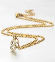 CN36 Dainty Tiny Cute Liczba 0 1 2 3 4 5 6 7 8 9 Cz wisiorek urodziny Lucky Charm Naszyjnik Rolo Regultable 4282665