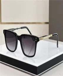 Novos óculos de sol quadrados de design de moda estadista de dez acetato de moldura versátil de estilo simples e popular de estilo externo UV400 Protection9013806