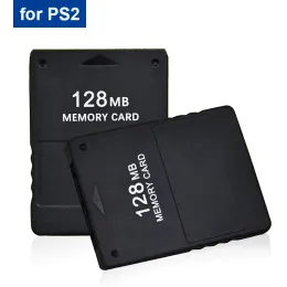 Cards Black 256MB 128MB Memory Card Game Save Saver Data Stick Módulo para Sony PS2 PS para PlayStation 2