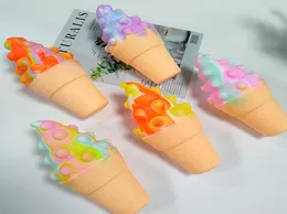 Silikon dondurma 3D top oyuncakları push pers yaratıcı kabarcıklar el bombası çocuk bulmaca ekstrüzyon kabarcığı oyunu toy9618954