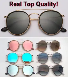 new design brand round metal Sunglasses Women Men gradient flash 3647 Sun Glasses Lunette De Sol Masculino Feminino Gafas Mujer 51mm7139700