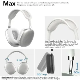 P9 Max الهاتف الخليوي سماعات الأذن اللاسلكية سماعات رأس Bluetooth Stereo Hifi Super Bass Headset HD HD Mic Air50 Max Air3 Air4 Max Air Pro 3