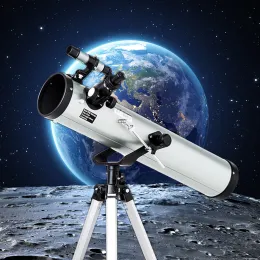 Telescopes F70076 Telescope Astronomic Large Aperture 350 Times Professional Zooming Monocular Reflective Telescope for Space Observation