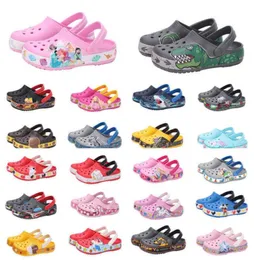 CRSC Boys Girls Childrens Sandals Slides Slippers Slies Slides Cartoon Dog Unicorn Car Pracking Shoes Hospital Pursi9436932