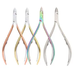 Stainless Steel Nail Cuticle Scissors Manicure Nipper Clipper Dead Skin Remover Cutter Tweezer Pedicure Trim Eagle Beak Pliers