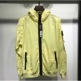 Marka taş tasarımcı cep ceketleri taş ceket uzun kollu fermuarlı rozetler erkek ceket gündelik rüzgarlık sargı dengeleme erkek katlar ada j 7467