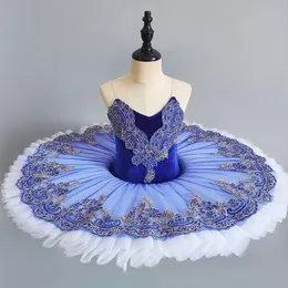 Professional Ballet Tutu Child Kids Girls Adults PancakeTutu Dance Giselle Paquita Ballet Costume BallerinaBallet Dress Girls 240411