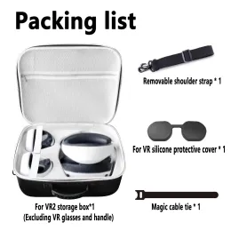 الحالات 2023 جديدة EVA/PSVR2 MultiFunction Crossbody Storage Bag Bag for PS VR2 Allinone VR والملحقات