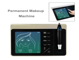 Digital Microblading Machine Pen Portable Electric Permanent Makeup Machine Tools Supplies Rotary Tattoo Machines Gun For Eyebrow8583534