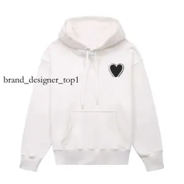 Fashion Luxury Ammi Hoodies Coat Hoodie Love Embroidery 3D Pattern Letter Printed Loose Type Long Sleeve Red Pink Sweatshirt Womens Hoodies Sweethearts Hoodyd 5444