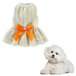 Köpek Giyim Nefes Alabası Evcil Giyim Yüksek kaliteli elbise Yumuşak köpek yavrusu prenses, shih yaz Teddy için dikey