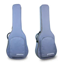 Obudowa gitarowa 36/41 cala 900D Wodoodporna torba gitarowa w Oxford Tkanina 6/12 mm bawełniane podwójne ramię