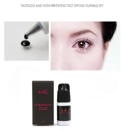 Schnell trocknendem Wimpern Kleber wasserdichte falsche Wimpern Erweiterung Klebstoff schwarz stark klebry ohne geruchs keine irritation dauerhaftes make -up W39798704