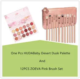 HUDA BABY A nova paleta de sombras nua de sombras Blendable Blendable Gold Textury Shadows Neutras Fumaça Multi Reflexivo Com Profissional 7220212