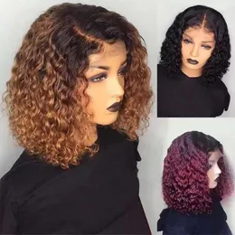 Wigs Curly Human Novo Produto de peruca feminino Pequenos cabelos encaracolados com água fluindo mecanismo de mecanismo de peruca peruca capa de fibra sintética da cabeça