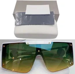 RIMless Square Mod 4393 Occhiali da sole colorati uomini gialli neri uomini tela da sole alla moda di sole goggle ventila femminile femminile S9515294