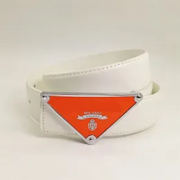 Cinture di design per donne 3,5 cm Luxury Men Belt lettera P Lettera P Home Triangle Logo Cintatura Viaggio di Viaggio di alta qualità in pelle Stume