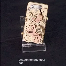 Dragon Tongue Gear, Mechanical Punk, Semi-Automatic Ejektion Tändning, fotogen tändare, mäns presentsamling, retro, kreativ