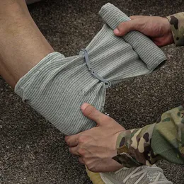 Första hjälpen leverans noshörning räddning 4 tum israelisk bandage sårklädsel nödkomprimering för stridsdressing första hjälpen ifak trauma militär d240419