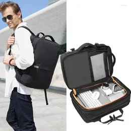 Backpack Man Backpacks Fit 15 Inch Laptop USB Recharging Multifunction Men Multi-layer Space Travel Business Bag Male Mochila