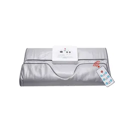 Slantmaskin Ny modell 2 Zone långt infraröd kropp Slantbagu -filt värmeterapi Slim Bag Spa Detox Machine578