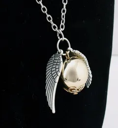 New Arrival Quidditch Golden Snitch Pocket Necklace NE0010 whole J1218318F8863663