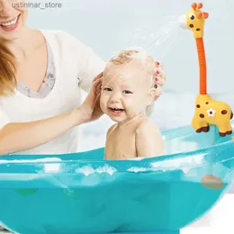 Sand Play Water Fun Unique Shower Spray Toy Bright-colored Baby Bath Toy Multifunctional Waterproof Adorable Preschool Baby Bathtub Water Toys L416