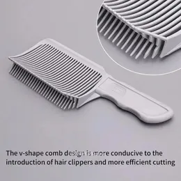 2024 Barber Fade Comb Hairdressing Implement for Blended Hairstyles Heat Resistant Brush for Men's Tapered Haircuts Barber Fade Comb for