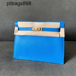 Zaino in borsa danes vera pelle 7a a mano tutta la pelle manuale un vitello blu tanzaniano