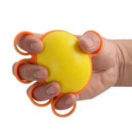 2024 1 PC25lb Finger Grip Ball Massage Rehabilitering Träning äldre träning Boll Hand Finger Strength Circle Grip Device för fingergrepp