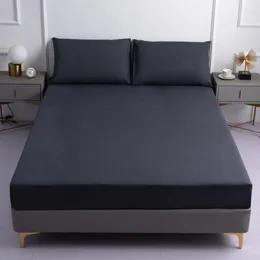 寝具セットホームテキスタイル防水枕カバーフィットシートディープポケット保護ベッドスプレッドマットレスカバー