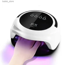 Nail Dryers 92W 42 LEDs Drying Lamp Manicure Professional UV Nail Dryer Curing Gel Nail Polish With USB Smart Timer Sun Light Nail Art Tools Y240419