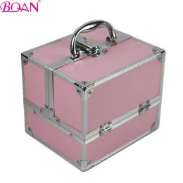 Bags Bqan Portable Pro Cosmetic Bag Cosmetics Large Capacity Suitcases for Women Travel Makeup Bags Manicure Cosmetology Case