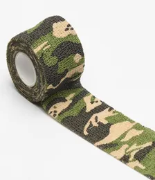 5cmx45m Camouflage Self Adhesive Elastic Bandage For Tattoo Pen Tattoo Grip Wrap For Body Joint Finger Elbow Protection8576294