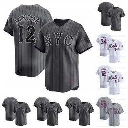 28 J.D. Martinez 2024 City Connect Pete Alonso Baseball Jersey Francisco Lindor NY Starling Marte Jacob Degrom Mets Strawberry Keith Hernandez Eduardo Escobar