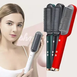 Electric Com Com Com Com Com Hair Glattstätte Persönliche Pflege Multifunktional Frisur Haarglätterer Pinsel Kamm 240411