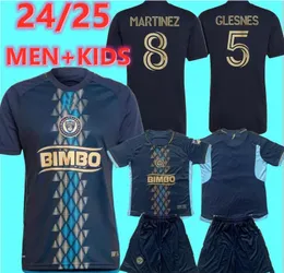 24 25 Philadelphia Soccer Jerseys Union Football shirt 2024 2025 home away GAZDAG BEDOYA CARRANZA UHRE Martinez MCGLYNN GLESNES PEREA Men set kids kit uniform 888