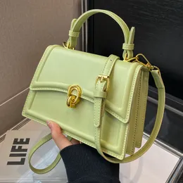 Senior texture small bag female 2023 spring new popular explosive cross-body bag foreign style small square bag