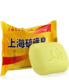 85G Shanghai Sulphur Soap 4 Condizioni cutanee Condizioni Acne Psoriasi Seborrhea Eczema Anti Fungo Profumo Burro Bubble BABLE BAGNO SAPI SAPI1222091