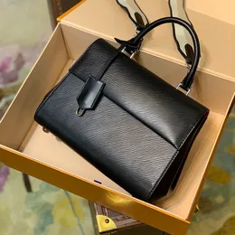 10a top designer bolsa cluny mini magnético fivela saco de bolsa de couro genuíno moda crossbody saco de ombro feminino