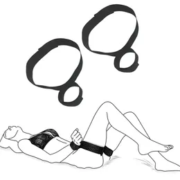 Bdsm bondage kroppsbegränsningar flirta cosplay handleds ankel manschetter fetisch sexiga leksaker för kvinnor män erotiska ingen vibrator vuxen sexig butik